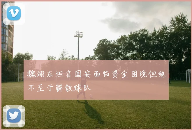 魏翊东坦言国安面临资金困境但绝不至于解散球队